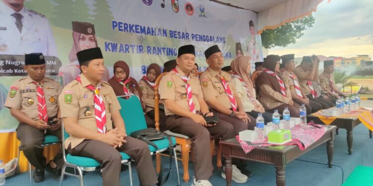 Buka Perkemahan Besar Penggalang Kwarran Binawidya, Ini harapan Kak Sulastri