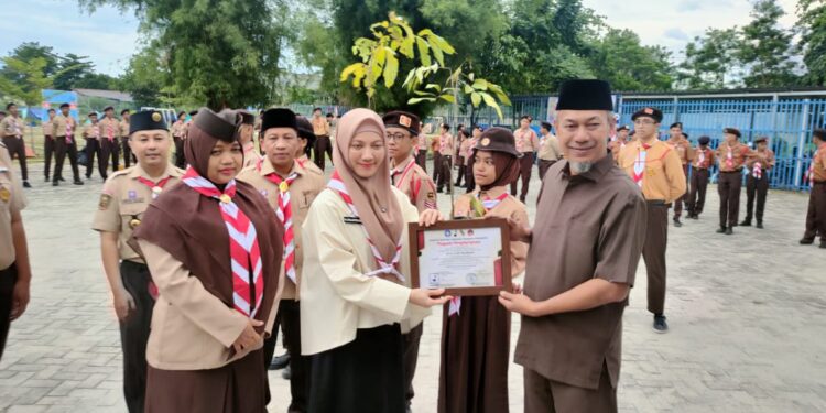 Buka Perkemahan Besar Penggalang Kwarran Binawidya, Ini harapan Kak Sulastri