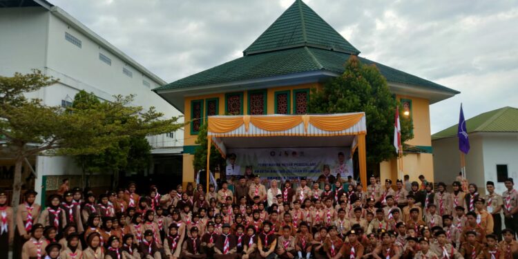 Buka Perkemahan Besar Penggalang Kwarran Binawidya, Ini harapan Kak Sulastri