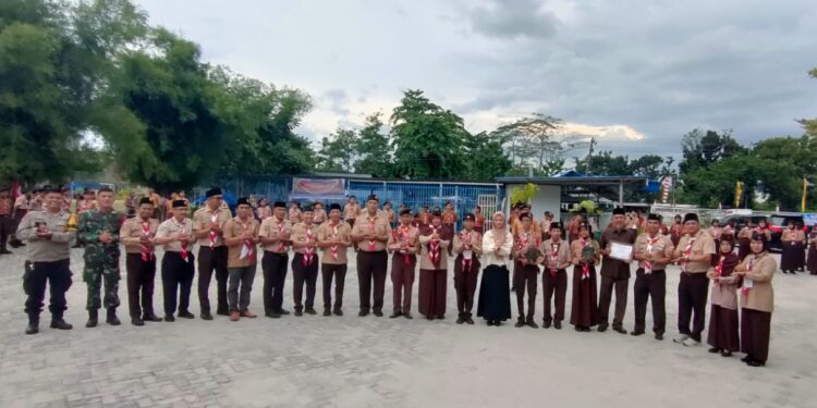 Buka Perkemahan Besar Penggalang Kwarran Binawidya, Ini harapan Kak Sulastri