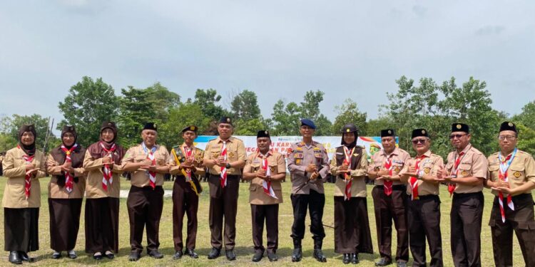 Perkemahan TKP3 VI Tingkat Nasional Resmi Dibuka Kadispora Riau