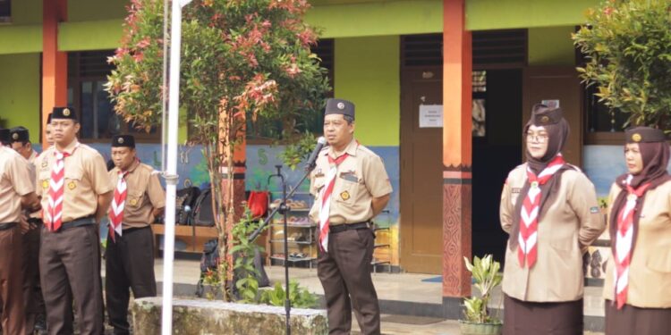 Ratusan Anggota Pramuka Kwarran Kembaran Ikuti Penilaian Pramuka Garuda