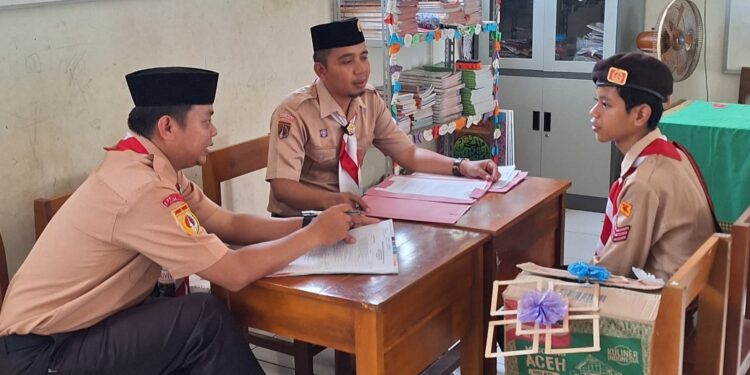 Ratusan Anggota Pramuka Kwarran Kembaran Ikuti Penilaian Pramuka Garuda