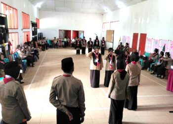 Menempa Jiwa Pembina: KMD Kwarran Libureng Bekali Calon Pembina dengan Kunci Upacara Ambalan yang Berkarakter