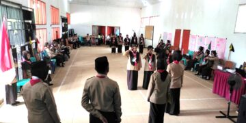 Menempa Jiwa Pembina: KMD Kwarran Libureng Bekali Calon Pembina dengan Kunci Upacara Ambalan yang Berkarakter