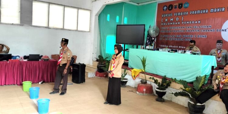 Menempa Jiwa Pembina: KMD Kwarran Libureng Bekali Calon Pembina dengan Kunci Upacara Ambalan yang Berkarakter