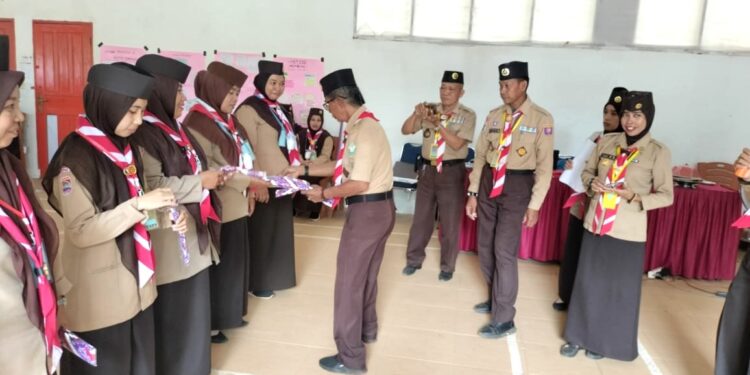 Menempa Jiwa Pembina: KMD Kwarran Libureng Bekali Calon Pembina dengan Kunci Upacara Ambalan yang Berkarakter