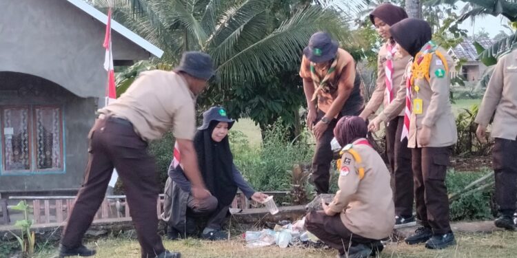 Dari Euforia Panen ke Edukasi Lingkungan: Pengabdian Tulus Saka Tarunabumi Patimpeng, Aksi Bersih yang Menginspirasi
