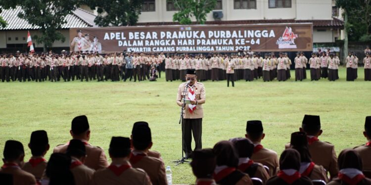Kwarcab Purbalingga Gelar Apel Besar Pramuka Tahun 2025
