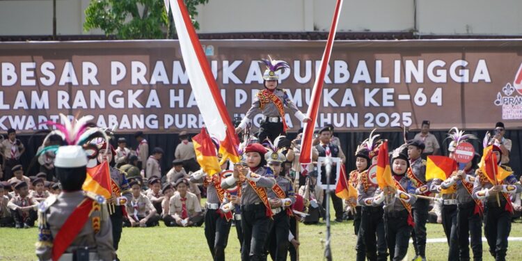 Kwarcab Purbalingga Gelar Apel Besar Pramuka Tahun 2025