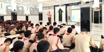 Pramuka Pesantren Babun Najah Gelar Bimtek JOTA JOTI 2025