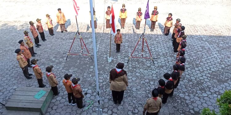 Garuda Cilik Siap Terbang: Kwarran Karanggeneng Lamongan Gelar Penilaian Pramuka Siaga
