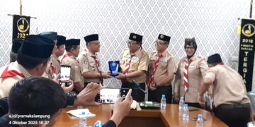 Kwarda Lampung Terima Kunjungan Kwarda Sumatera Selatan, Ini Agenda Nya