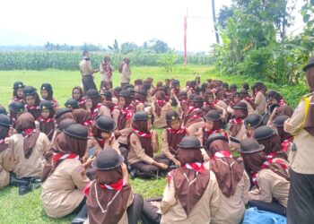 SMK Muhammadiyah Bobotsari Gelar Pengelanaan Alam Untuk Calon Bantara