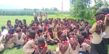 SMK Muhammadiyah Bobotsari Gelar Pengelanaan Alam Untuk Calon Bantara
