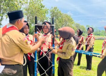 Tingkatkan Kualitas Peserta Didik, Kwarran Kertanegara Gelar Persari