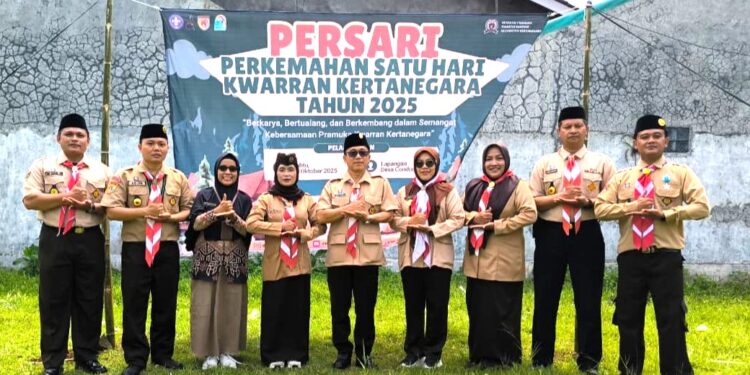 Tingkatkan Kualitas Peserta Didik, Kwarran Kertanegara Gelar Persari