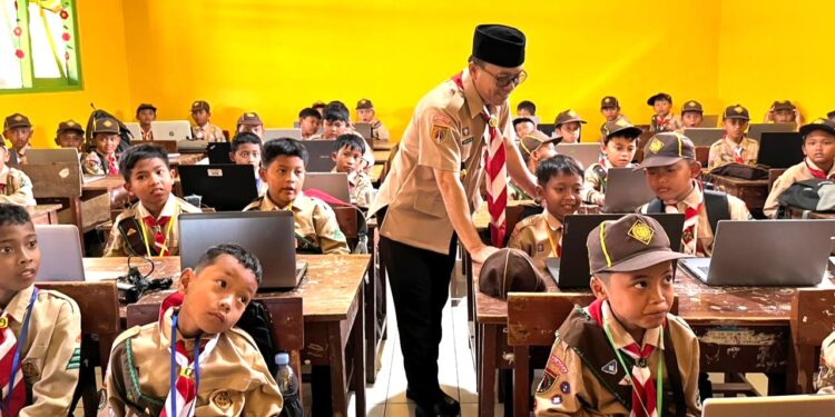 Tingkatkan Kualitas Peserta Didik, Kwarran Kertanegara Gelar Persari