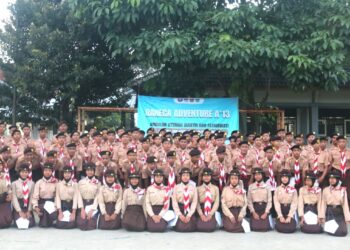 Ambalan Utsman Janatin & Fatmawati SMK N Jatend Di Purbalingga Gelar Pencarian Badge