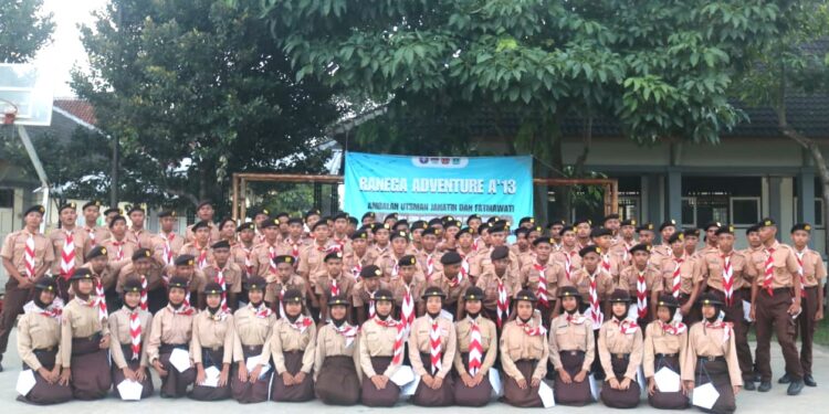 Ambalan Utsman Janatin & Fatmawati SMK N Jatend Di Purbalingga Gelar Pencarian Badge