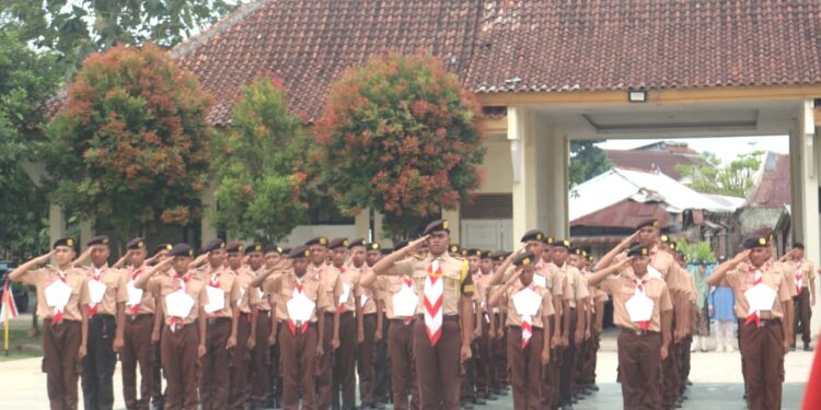 Ambalan Utsman Janatin & Fatmawati SMK N Jatend Di Purbalingga Gelar Pencarian Badge