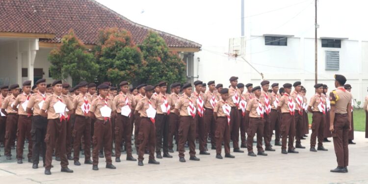 Ambalan Utsman Janatin & Fatmawati SMK N Jatend Di Purbalingga Gelar Pencarian Badge