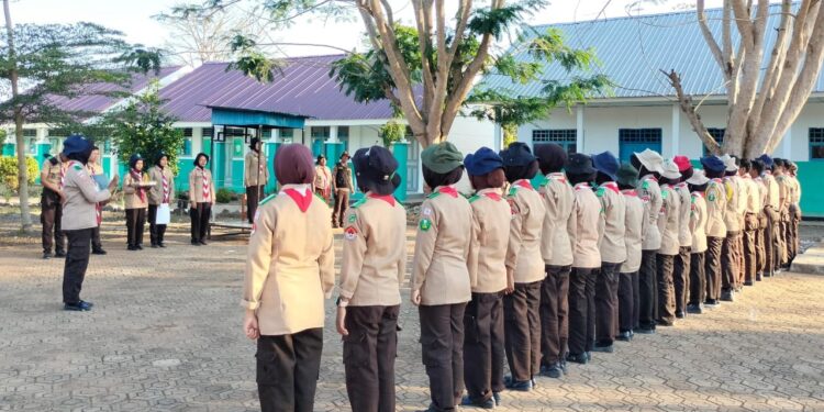 Cetak Jejak Pengabdian: Pramuka Penegak Patimpeng Tinggalkan Zona Nyaman, Raih Tiska Wing Tapak Merah