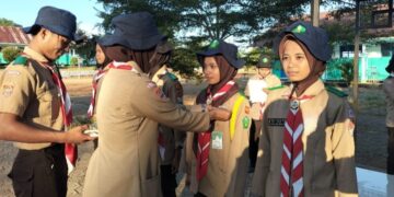 Cetak Jejak Pengabdian: Pramuka Penegak Patimpeng Tinggalkan Zona Nyaman, Raih Tiska Wing Tapak Merah