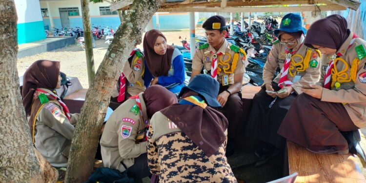 Saka Tarunabumi Patimpeng Latih Pramuka Kelola Uang dan Laporan Keuangan Secara Akuntabel