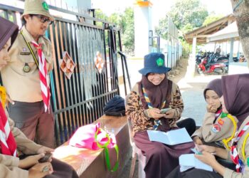 Saka Tarunabumi Patimpeng Latih Pramuka Kelola Uang dan Laporan Keuangan Secara Akuntabel