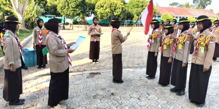 Khidmat dan Inspiratif: 8 Penegak Putri Gudep 17.042 Resmi Sandang Gelar Bantara dalam Dua Sesi Upacara Penuh Makna