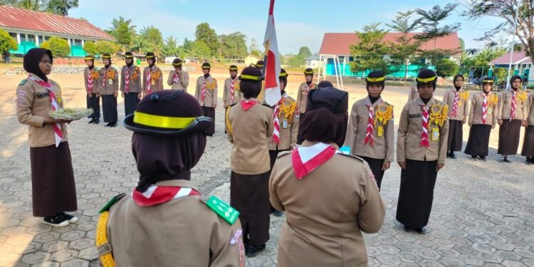 Khidmat dan Inspiratif: 8 Penegak Putri Gudep 17.042 Resmi Sandang Gelar Bantara dalam Dua Sesi Upacara Penuh Makna