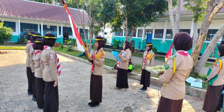 Khidmat dan Inspiratif: 8 Penegak Putri Gudep 17.042 Resmi Sandang Gelar Bantara dalam Dua Sesi Upacara Penuh Makna