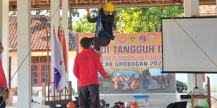 Gladi Tangguh Ubaloka Kwarcab Grobogan, Siapkan Relawan Tangguh