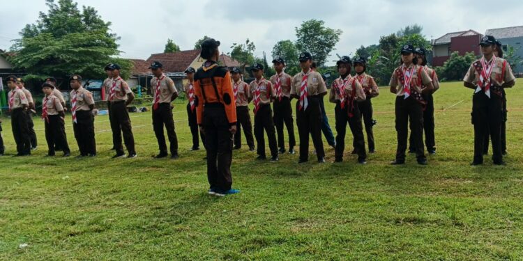 Pramuka Penggalang Kwarran Purbalingga Asah Keterampilan Melalui Lomba Inovasi Kepramukaan 2025