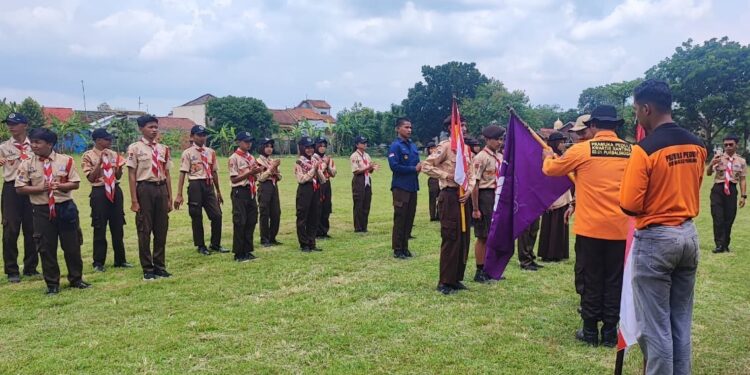 Pramuka Penggalang Kwarran Purbalingga Asah Keterampilan Melalui Lomba Inovasi Kepramukaan 2025