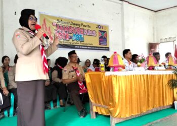 Sukses Gelar Pra Jota-Joti, Kwarran Kahu Bekali Anggota Pramuka dengan Keterampilan Komunikasi Radio Amatir dan Internet Sehat