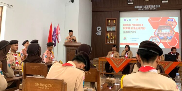 Kwarran Srono Gelar KPDK, Kembangan Kaderisasi Kepemimpinan di Tingkat Kwartir