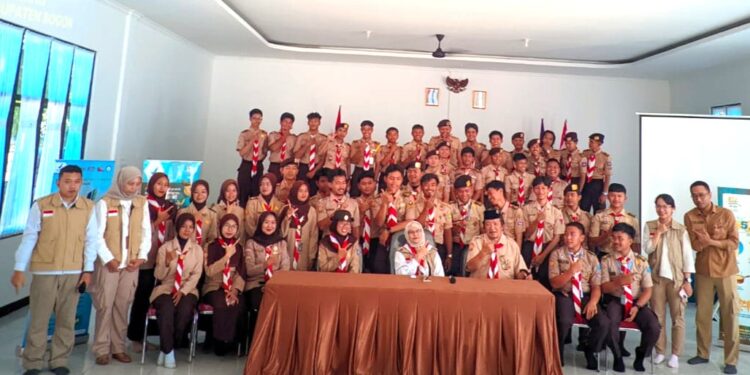 Tingkatkan Potensi, Kwarran Cileungsi Ikuti Bimtek Saka POM di Kwarcab Bogor