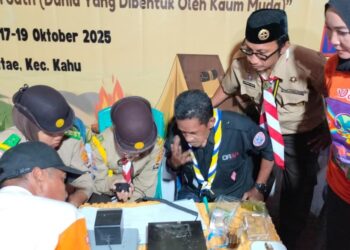 “Gass poll” Pramuka Bone di JOTA-JOTI Kahu, Antusiasme dan Semangat Membara Peserta Jalin Kontak ke Berbagai Daerah