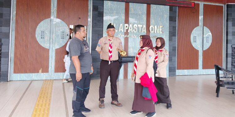 Saka Patriot Kwarcab Kota Tangerang, Lakukan Pelatihan Anggota Gugus Depan 01243 Lembaga Pemasyarakatan (Lapas) Kelas I Tangerang