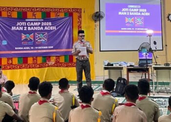 Pramuka MAN 2 Banda Aceh Gelar Perkemahan “JOTI CAMP MAN 2 Banda Aceh 2025”: Perkuat Persaudaraan Pramuka Dunia Lewat Dunia Digital