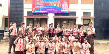 Antusias Pramuka Kwarran Cileungsi Ikuti Jota-Joti 2025