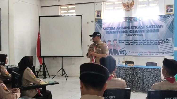 Dewan Kerja Kwartir Ranting Ciawi Menyelenggakan Kegiatan Sisminsat