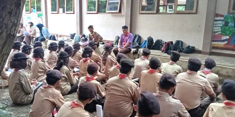 Antusias Pramuka Penegak dan Pandega Kwarran Cileungsi Ikuti Seleksi DKR