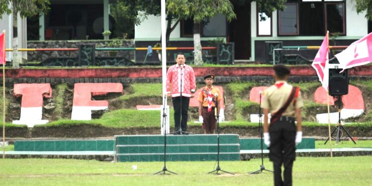 Jambore Cabang Pematangsiantar Tahun 2025 Resmi Dibuka, Ratusan Pramuka Penggalang Tumpah Semangat di Bumi Perkemahan Tombak Sakti