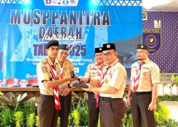 Musppanitra Daerah Lampung Resmi Dibuka. Sebagai Wadah Pembelajaran Demokrasi Dewan Kerja