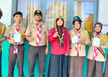 Saka Tarunabumi Patimpeng Bekali Pramuka dengan Ilmu Pertanian, Bagikan Pestisida dan Rodentisida Gratis