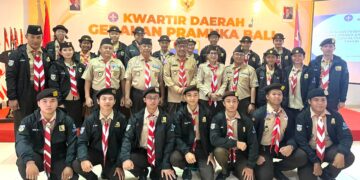 Tanamkan Karakter Inovatif, Kwarda Bali Lepas 23 Kontingen Peran Saka Nasional ke Gorontalo