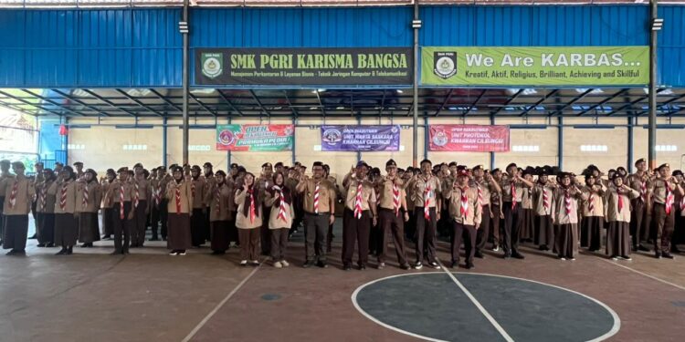 Kwarran Cileungsi Adakan Penerimaan 3 Satgiat Dukung Program Kerja